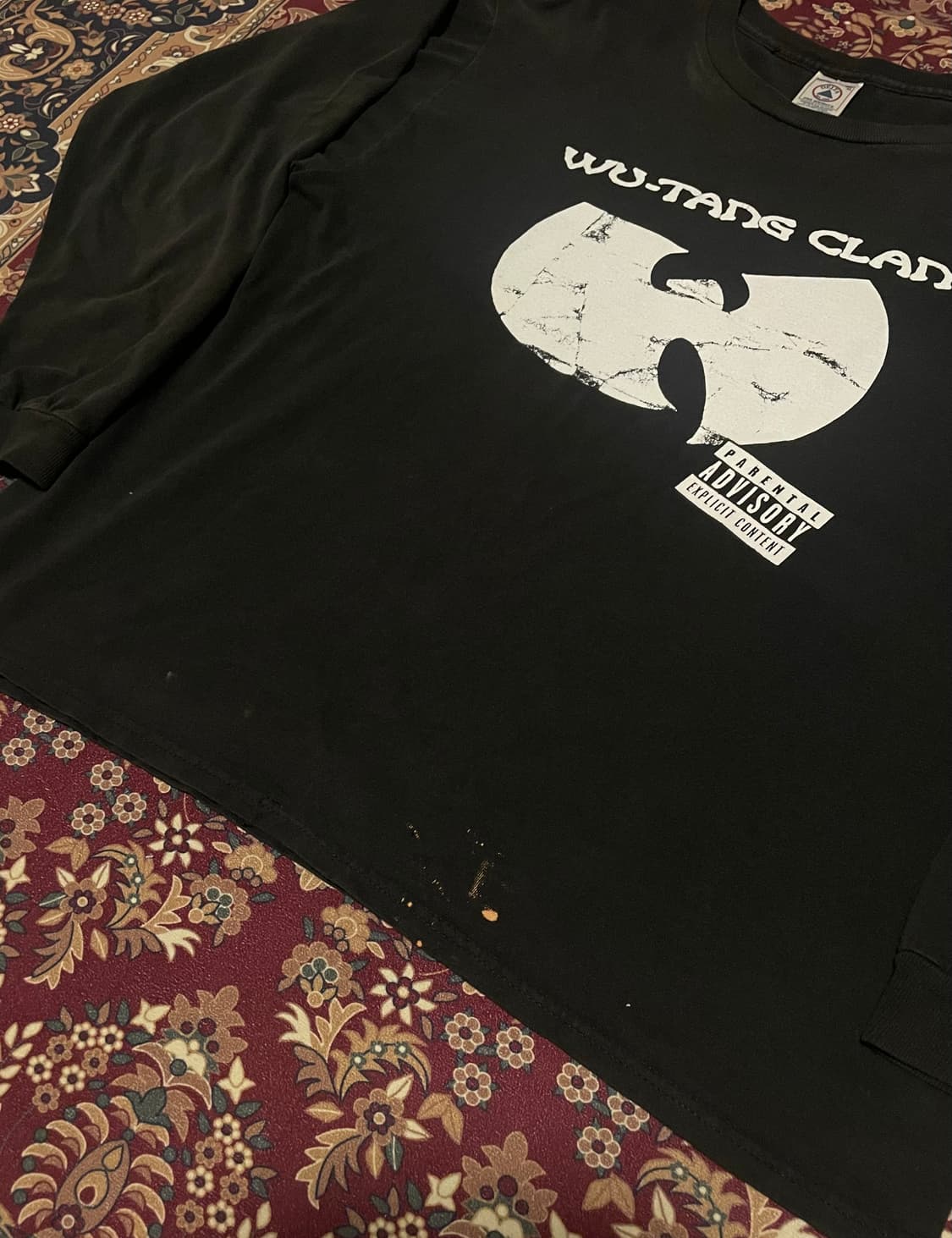 [XL] 2001 Wu Tang 우탱클랜 Iron Flag 롱슬리브 상품이미지7