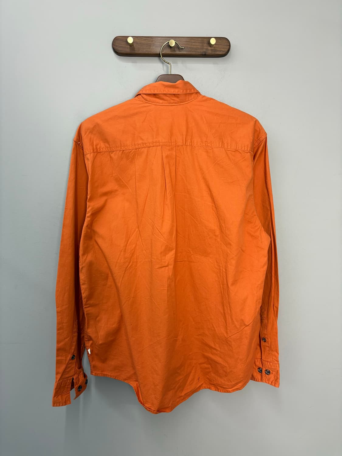 칼하트 오렌지 워크웨어 셔츠 A3220 상품이미지4