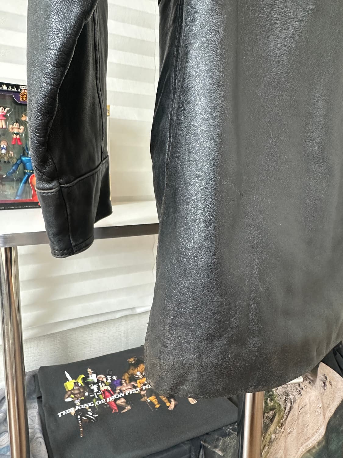 Lambskin Leather Car Coat 상품이미지8