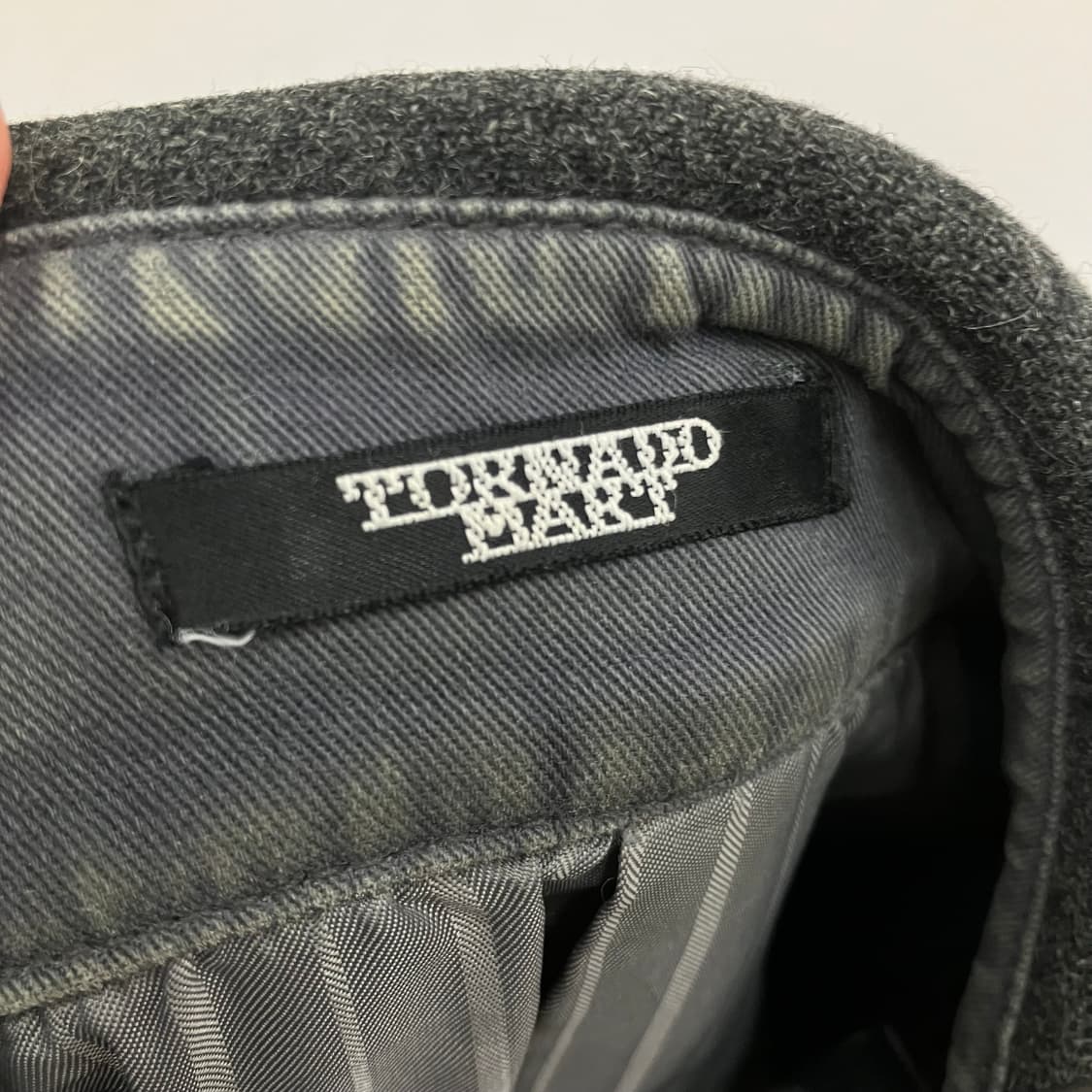 토네이도 마트 그레이 울 블렌드 싱글 코트 상품이미지3