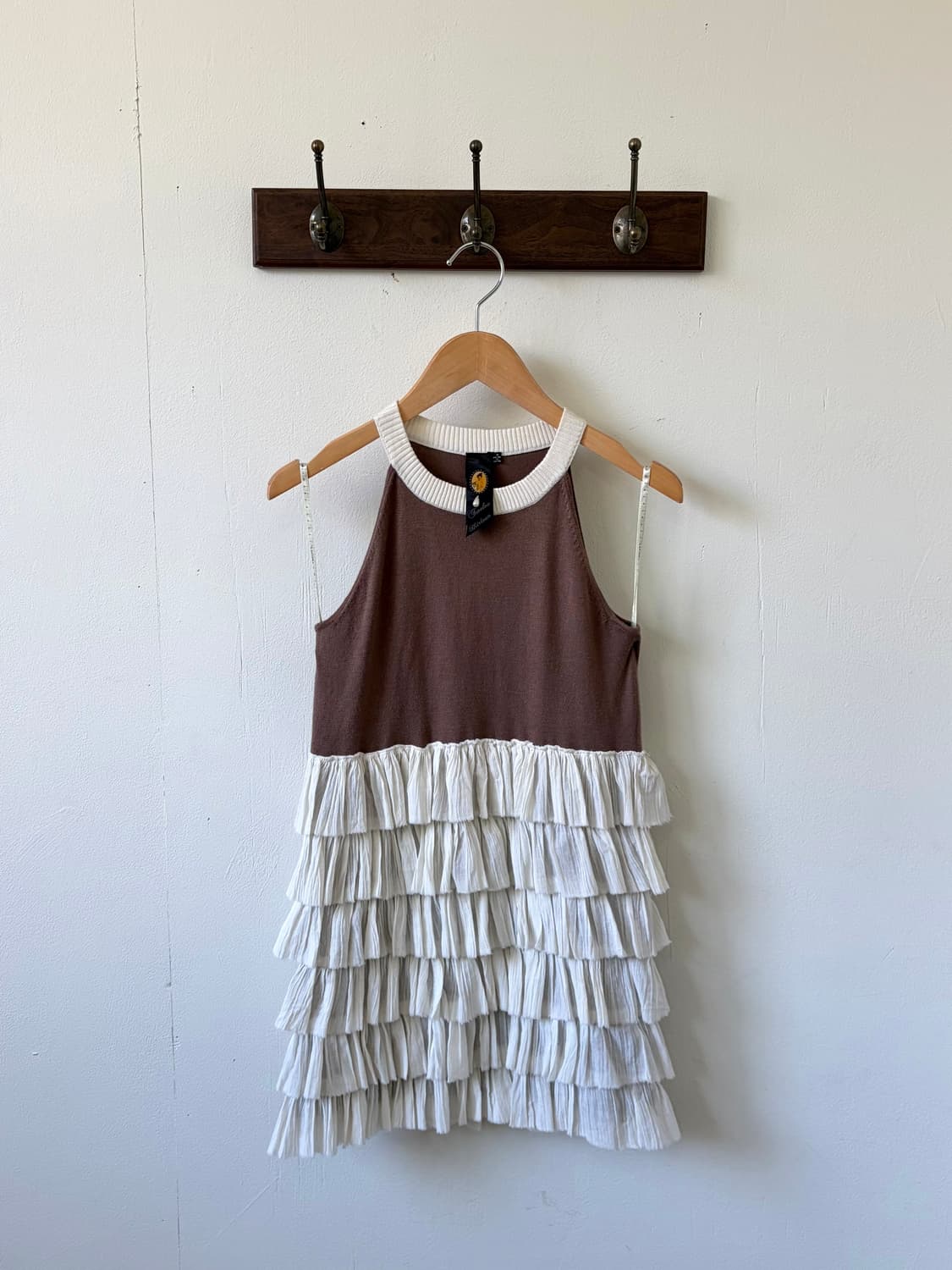 Twelve Heirloom 까메오 레이어드 레이스 탑 상품이미지1