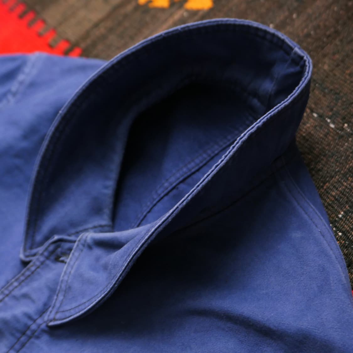  1950s ‘LE FAVORI’ French Blue Moleskin 상품이미지4