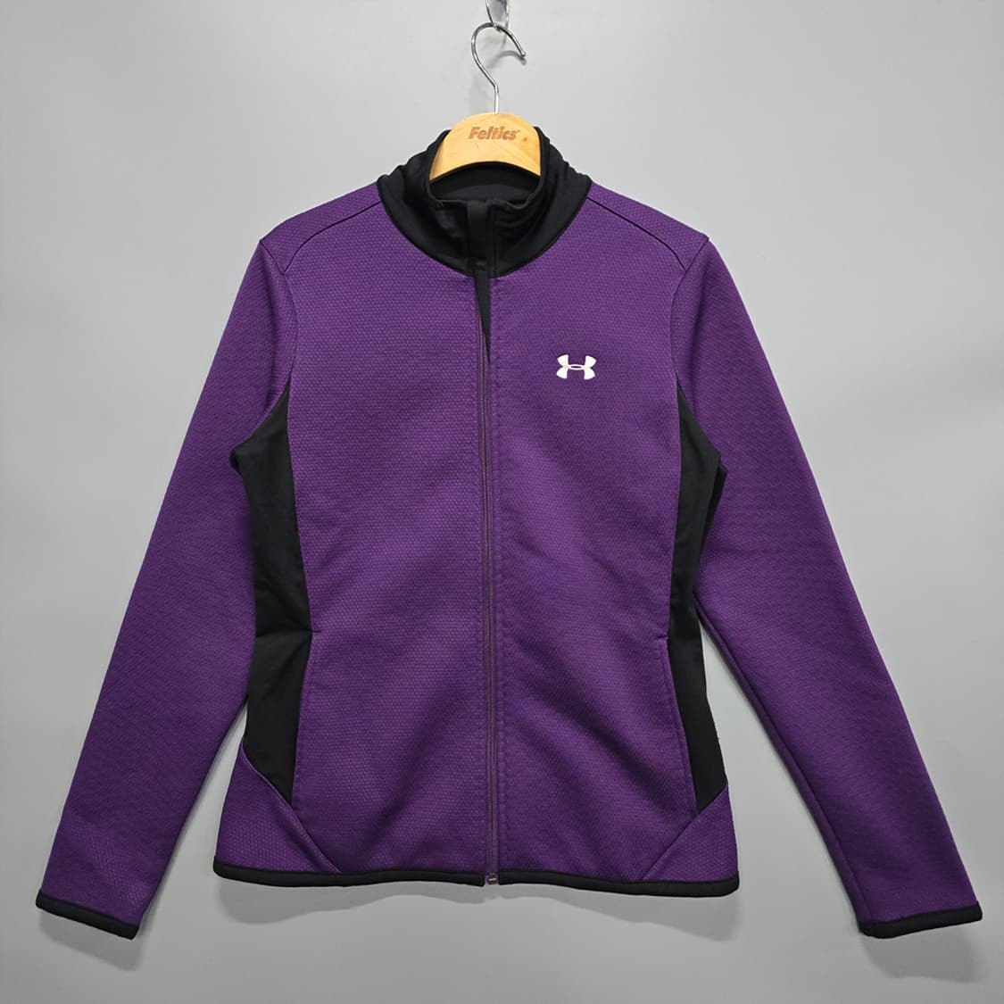 언더아머(Under Armour) 콜드기어 집업 자켓 퍼플 S 상품이미지1