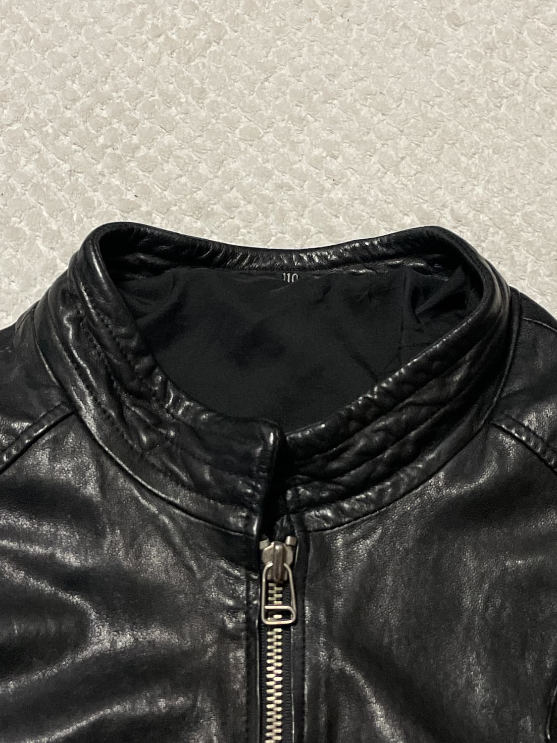 광희시장 웨스턴 무드 램스킨 양가죽 레더 자켓 상품이미지5