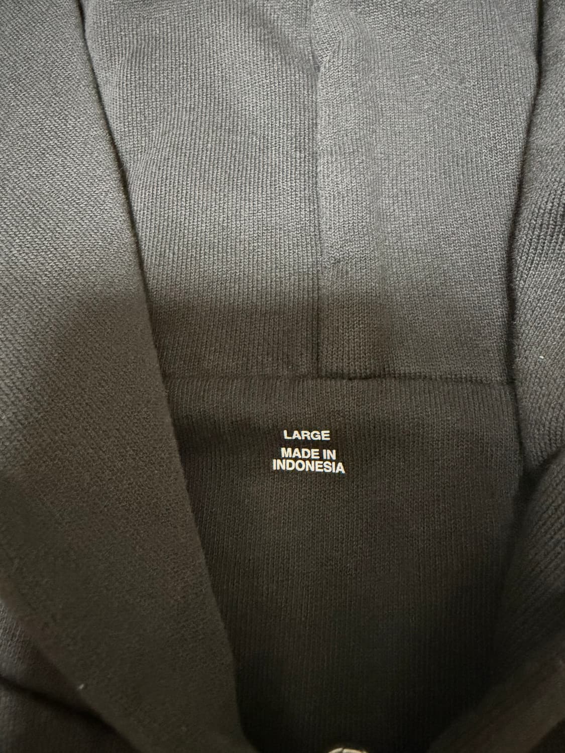 이지갭 후드집업 블랙 상품이미지2