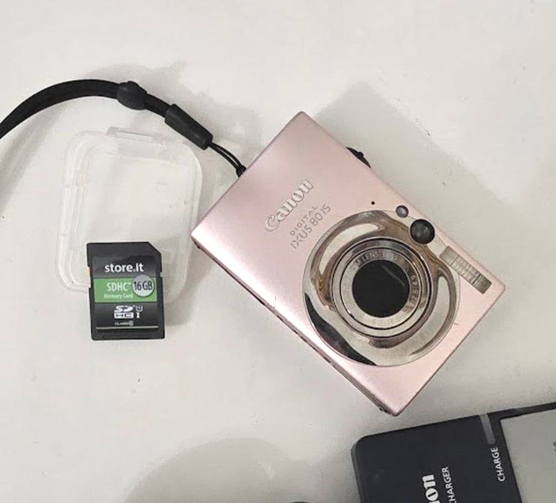 희귀!! CANON IXUS 80 핑크 캐논 익서스 80 빈티지 디카 상품이미지7