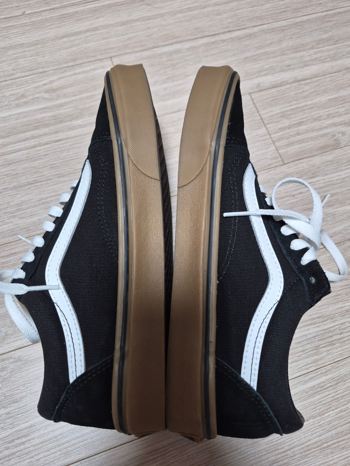 반스 올드스쿨 검솔 265 상태 아주좋음 상품이미지4