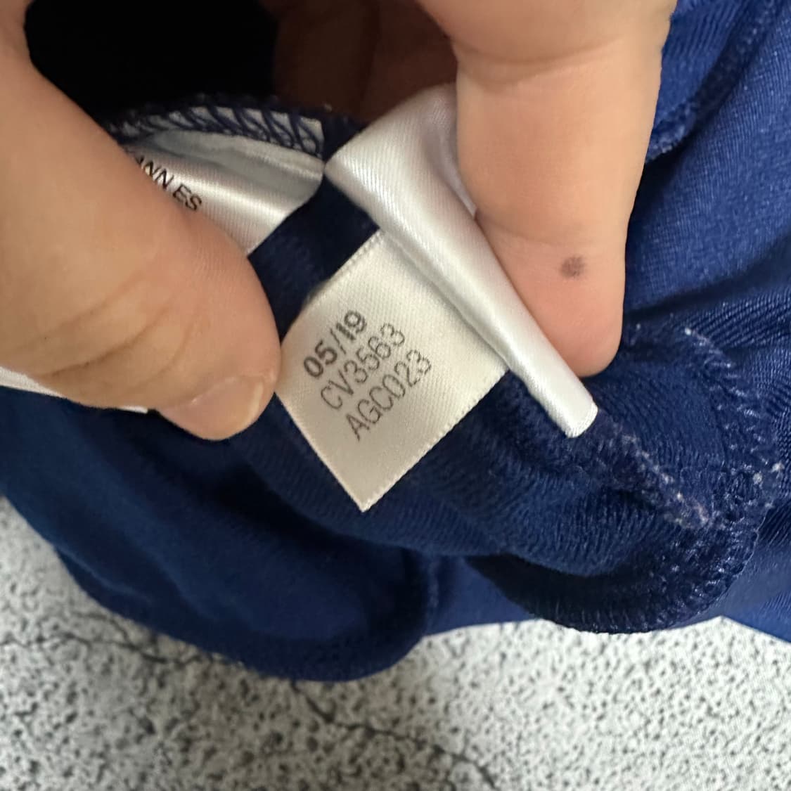 ✨ (바배) 아디다스 네이비 원라인 트랙탑 져지  상품이미지5