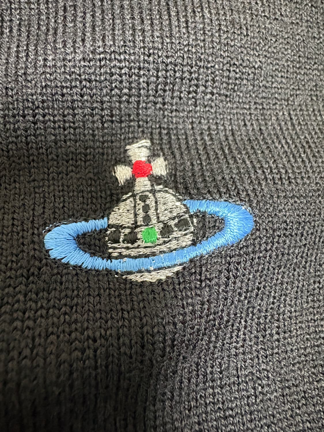 비비안 웨스트우드 울 가디건 블랙 L(105) 상품이미지3