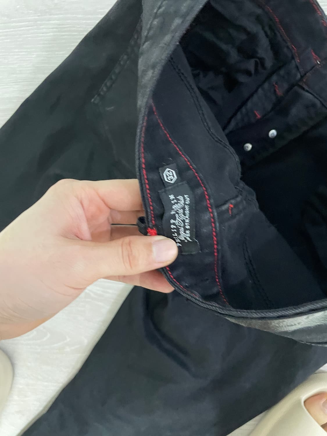 필립플레인 블랙 진 상품이미지3