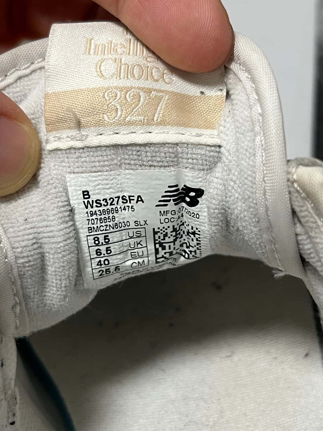 W255)뉴발란스327 베이지그레이 상품이미지5
