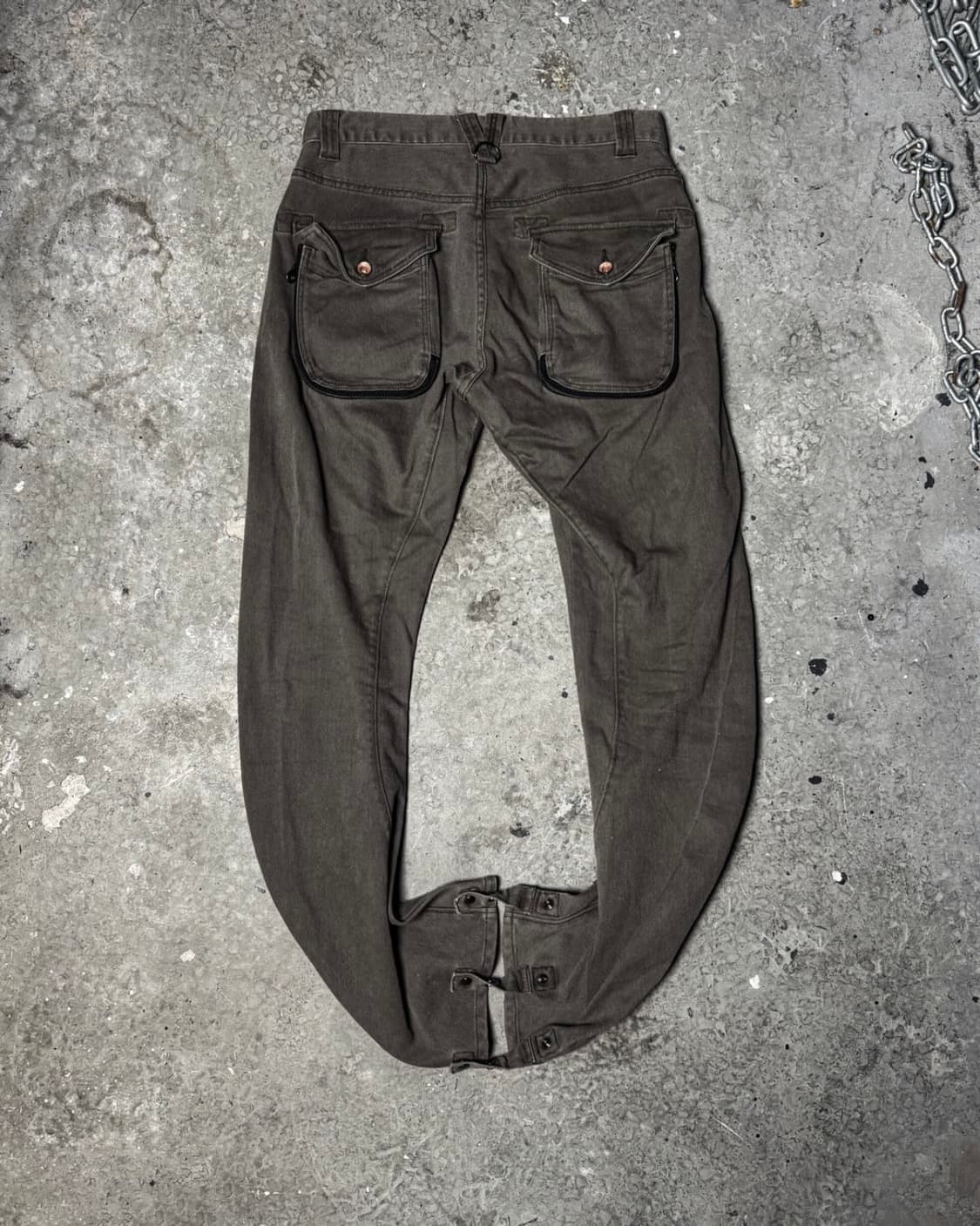 PPFM Zip Pocket Detail Curve pants 상품이미지2