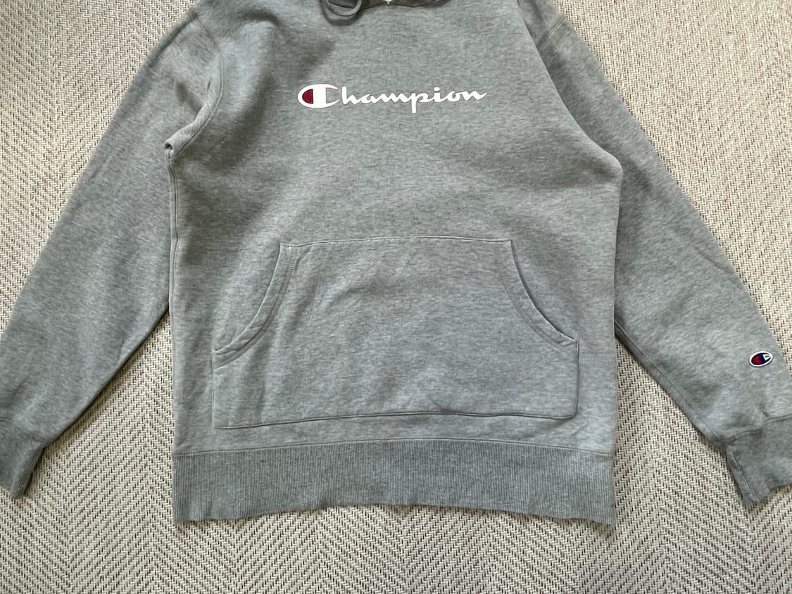 Champion 챔피온 그레이 후드티   상품이미지2