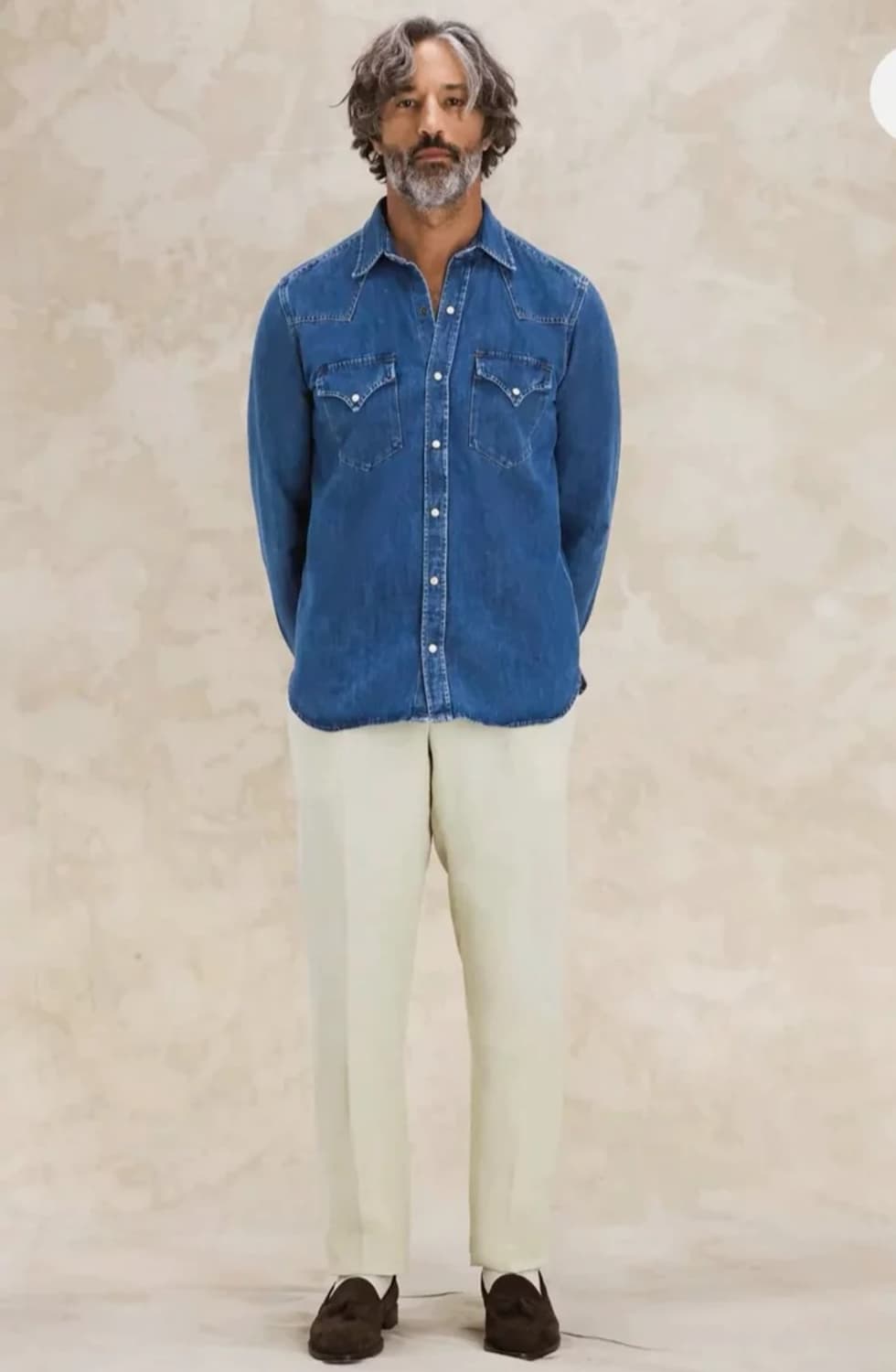 Wrangler 랭글러 웨스턴 데님셔츠 상품이미지3