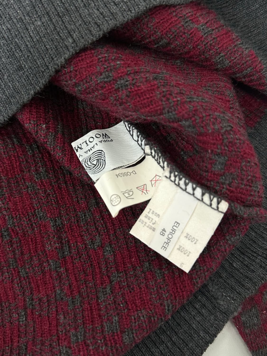 펜디 로고 패턴 디자인 메리노울 니트 상품이미지7