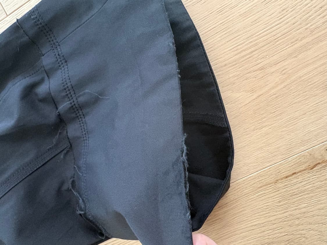 Aesynctx C 와이드 팬츠 블랙 상품이미지8