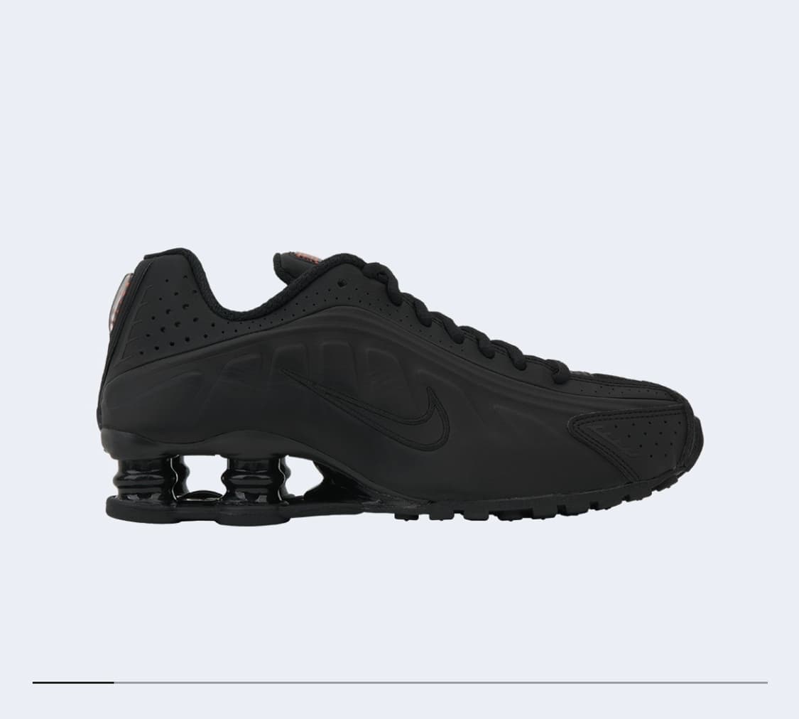 (W) Nike Shox R4 Black 250 나이키 샥스 R4 블랙 상품이미지1