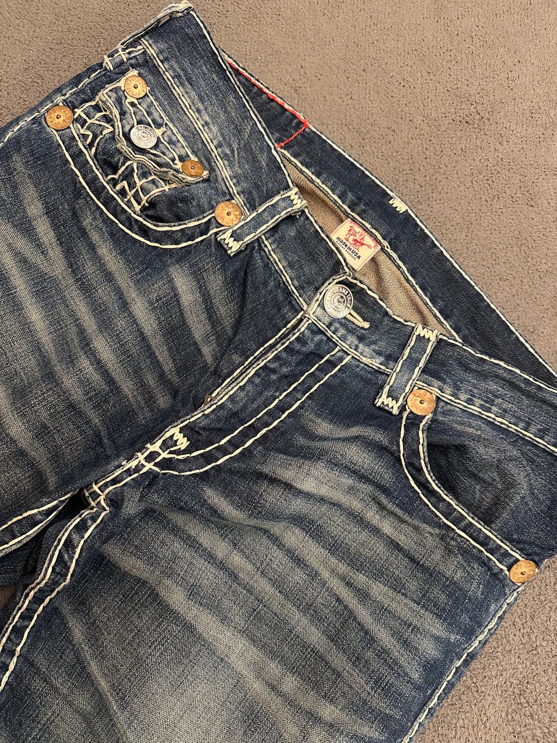 트루릴리젼 빌리 슈퍼 부츠컷 데님 처분  상품이미지2