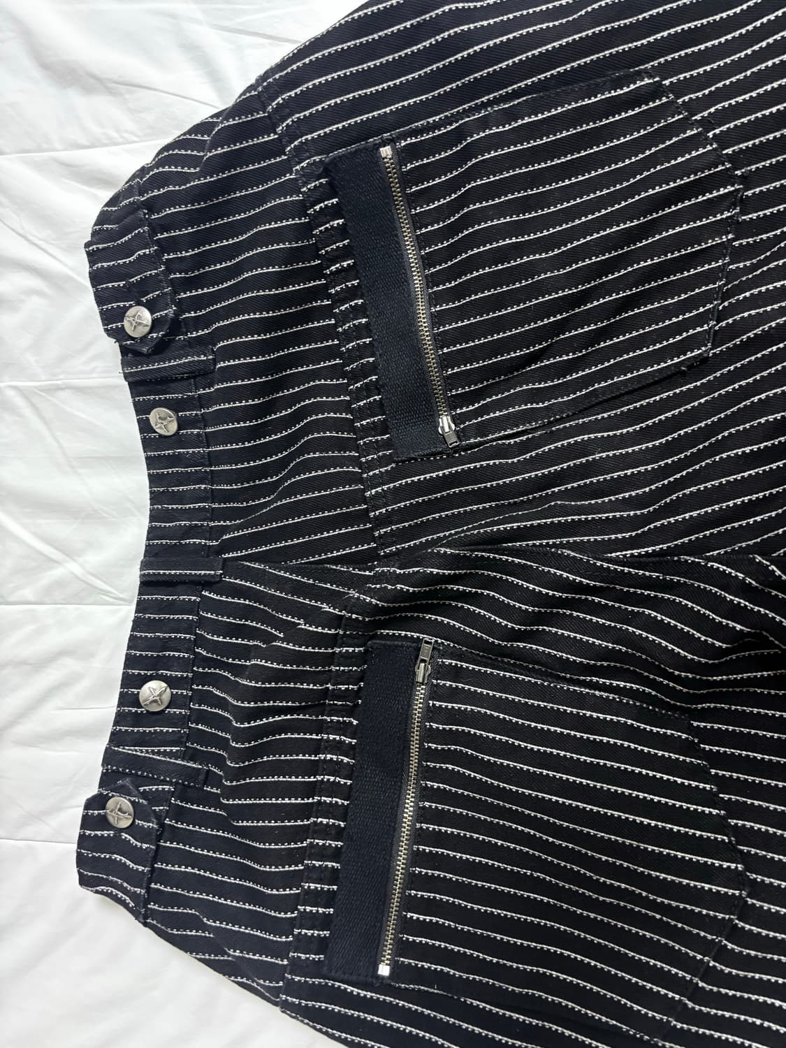 낫포너드 버클 와이드 팬츠 상품이미지3