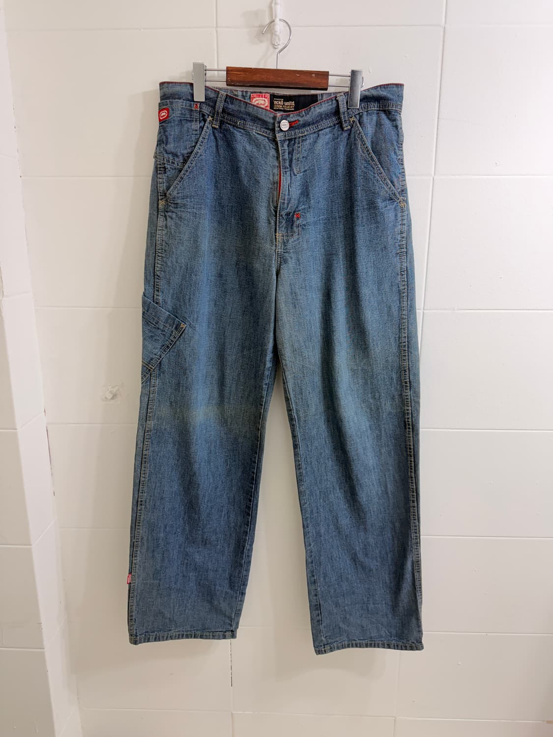 에코 언리미티드 사이드 포켓 데님 힙합 팬츠 상품이미지5