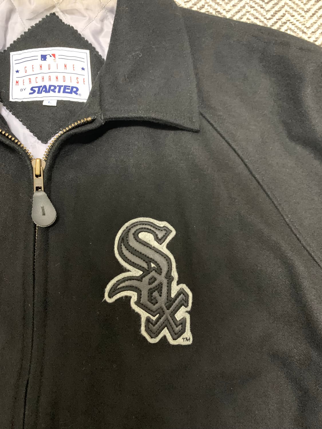 [XL]스타터 화이트삭스 울 자켓 상품이미지5