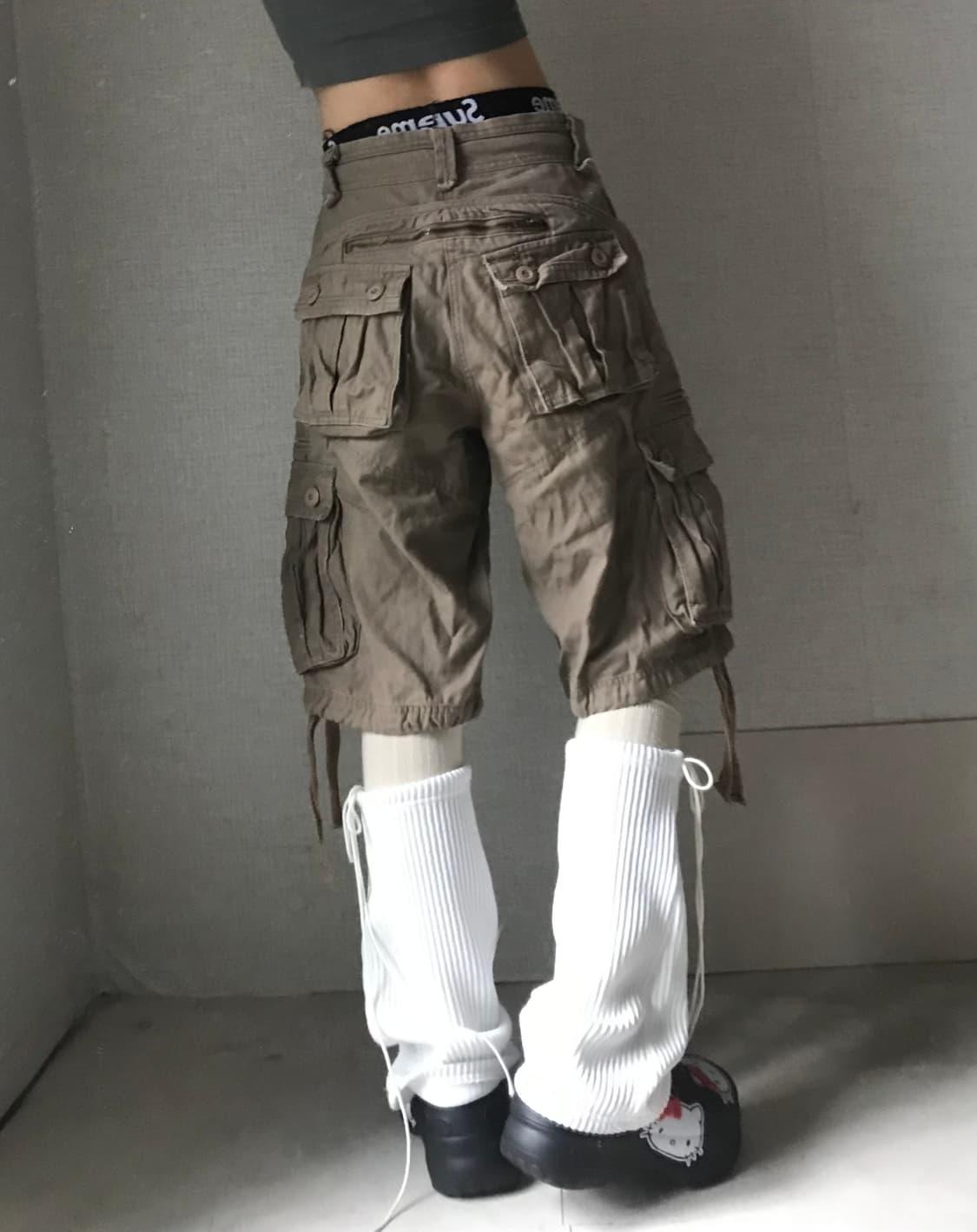 멀티포켓 베이지 버뮤다 상품이미지2