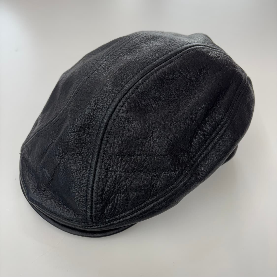 뉴욕 햇 (New York Hat Co.) 레더 헌팅캡 상품이미지1