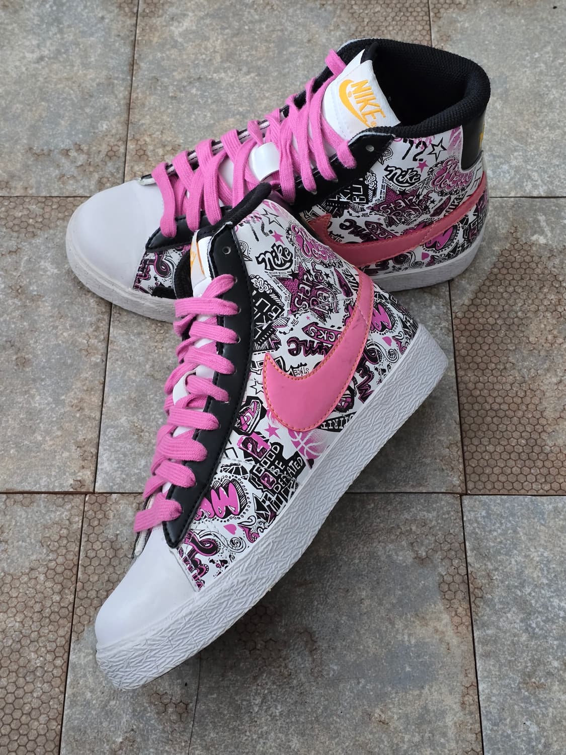 (230)나이키 빈티지 블레이저 미드 그래피티 상품이미지5