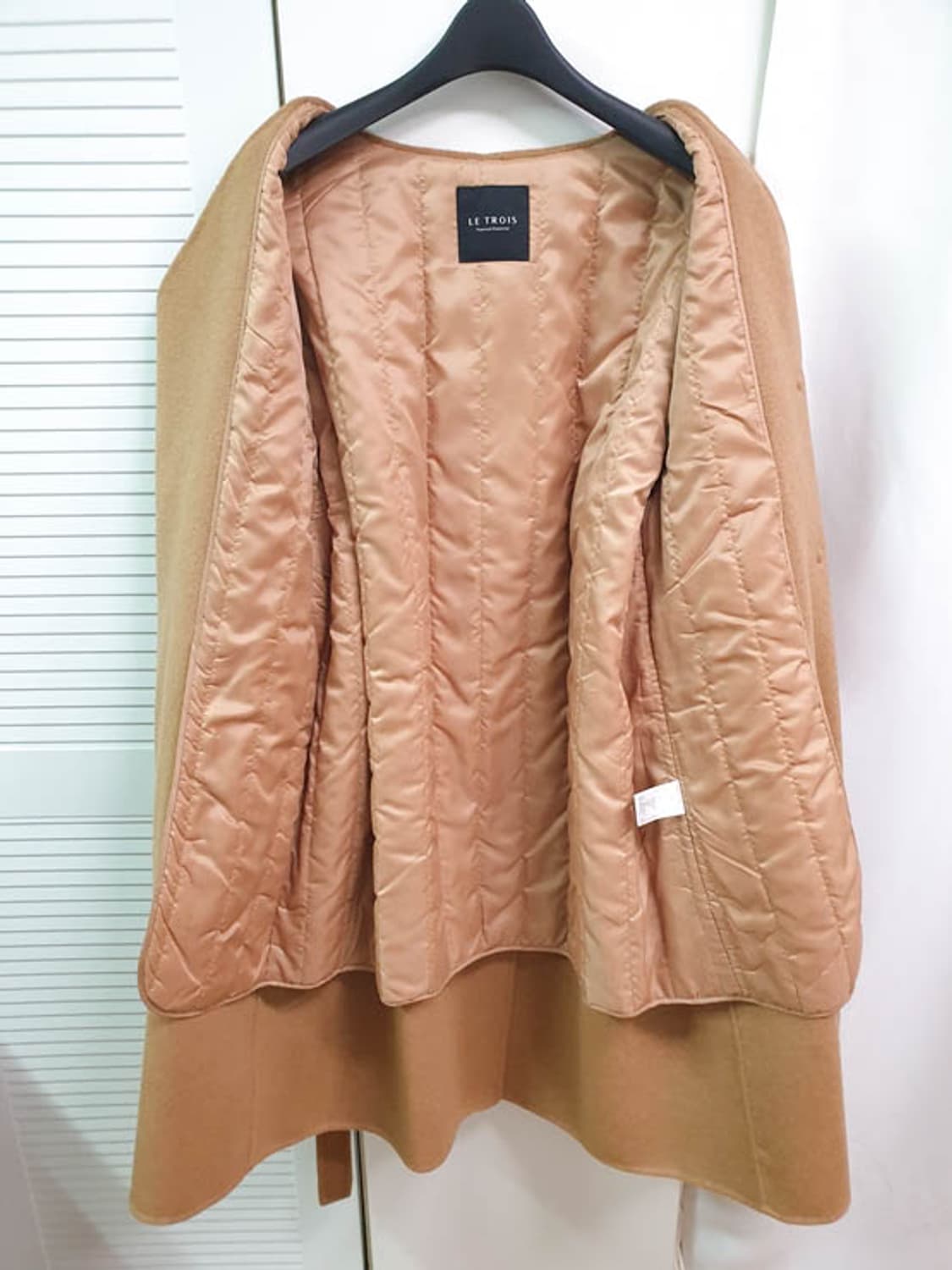 르투아 여성 캐시미어 핸드메이드 코트 상품이미지4