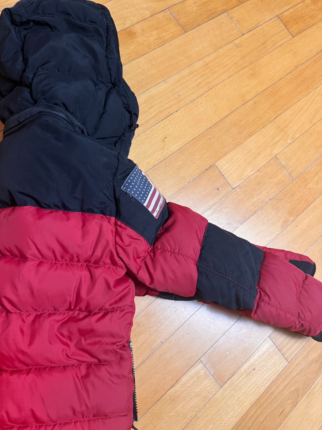 [정품] 랄프로렌 데님앤서플라이 패딩 레드 상품이미지3