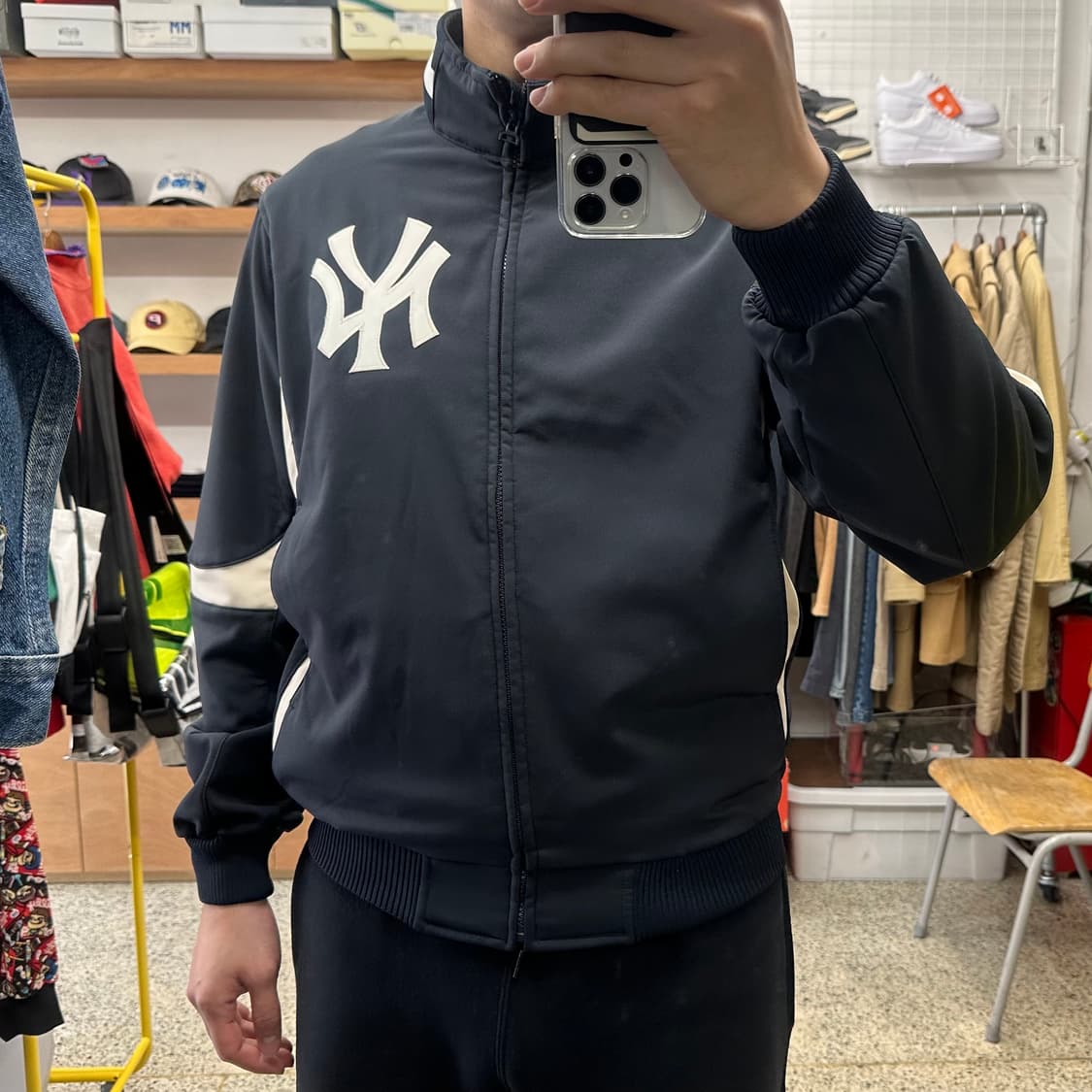 00’s 애슬레틱웍스 뉴욕 양키즈 집업 상품이미지9