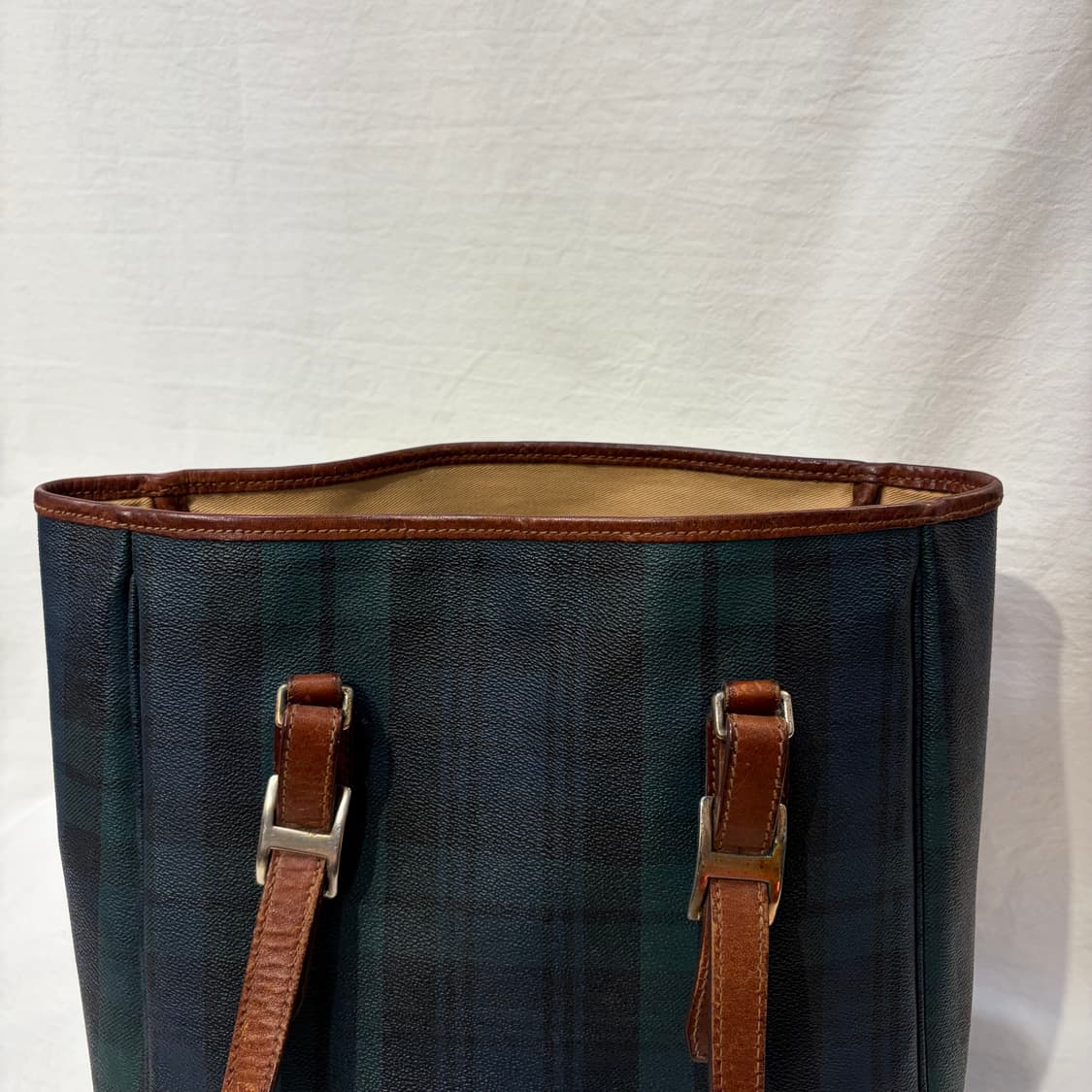 폴로 랄프로렌 타탄 체크 숄더백 가방 상품이미지2