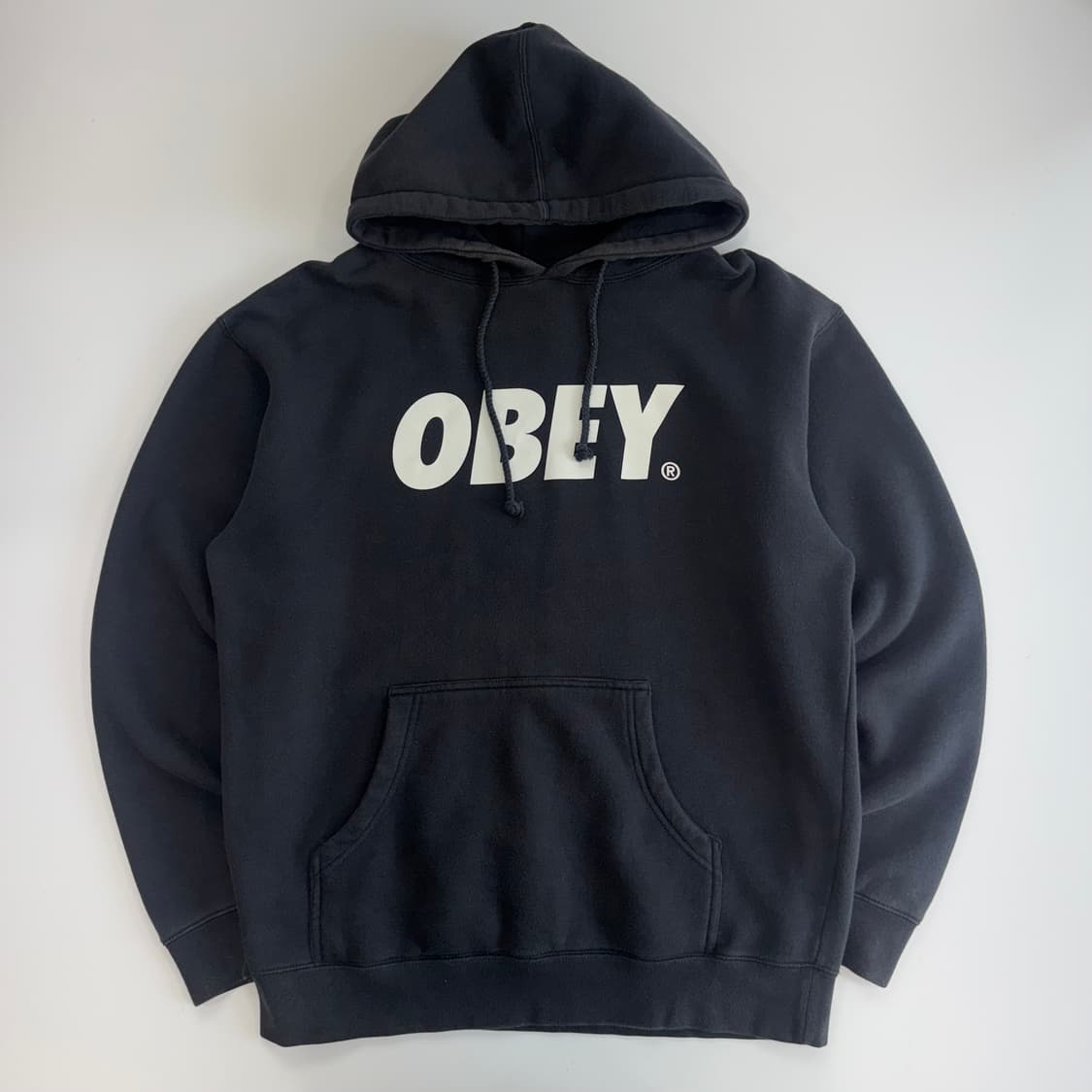 Obey 오베이 다크 네이비 후드티 상품이미지3