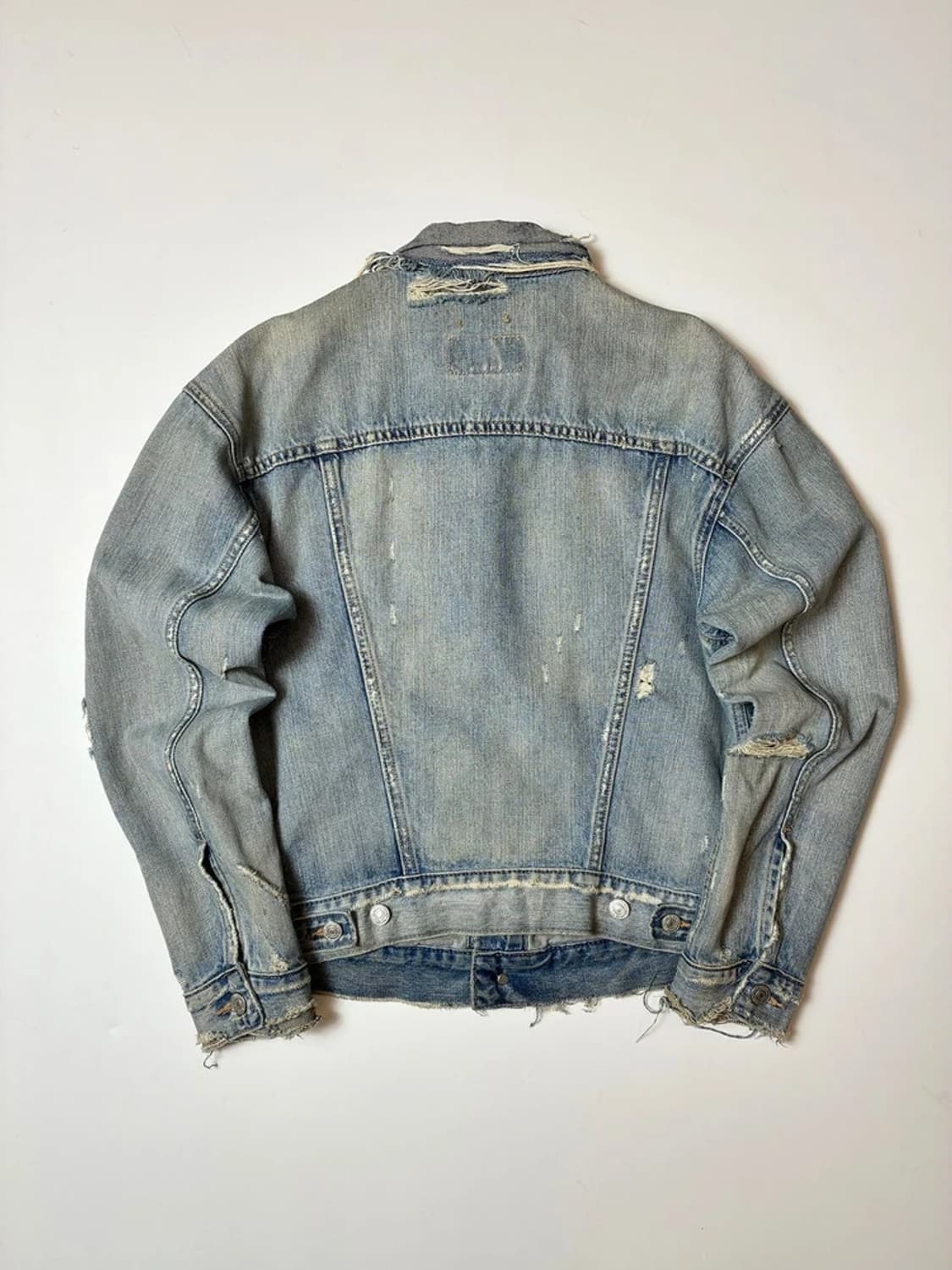 데님앤서플라이 00's 데미지 연청 자켓 PN9311 상품이미지6