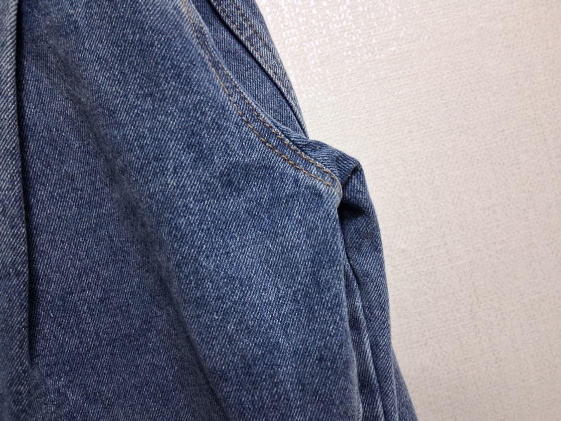 제품 남성 위싱블루  루즈핏 크롭 데님쟈켓 적당한 크롭 100까지 새거
 상품이미지7