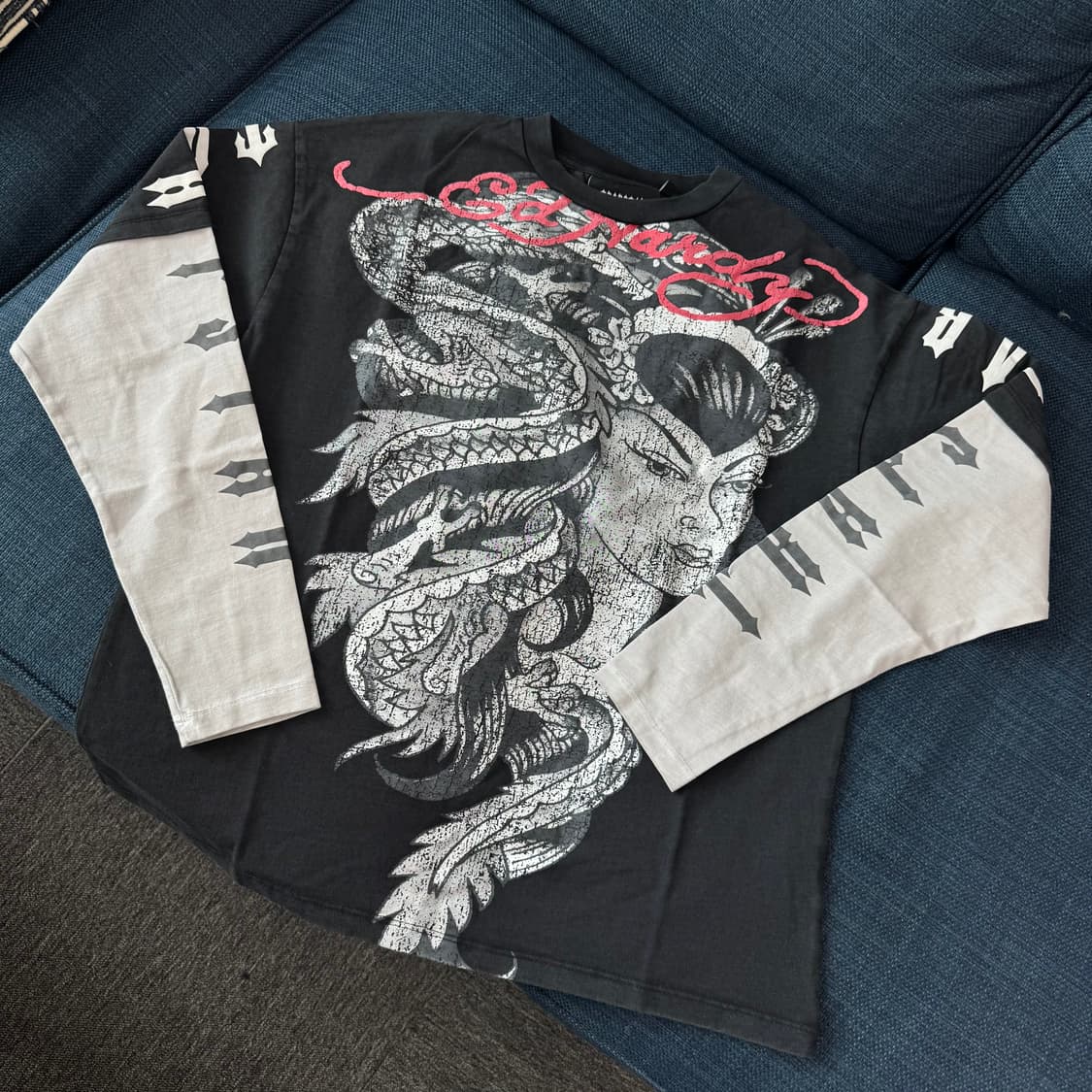 트랩스타 X Ed hardy 롱슬리브 티셔츠 상품이미지1