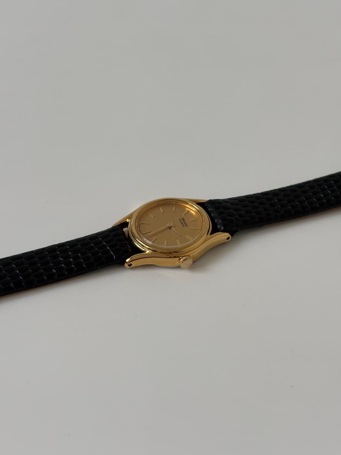 1980s Gold Mini Ladies Quartz(Deadstock) 상품이미지5
