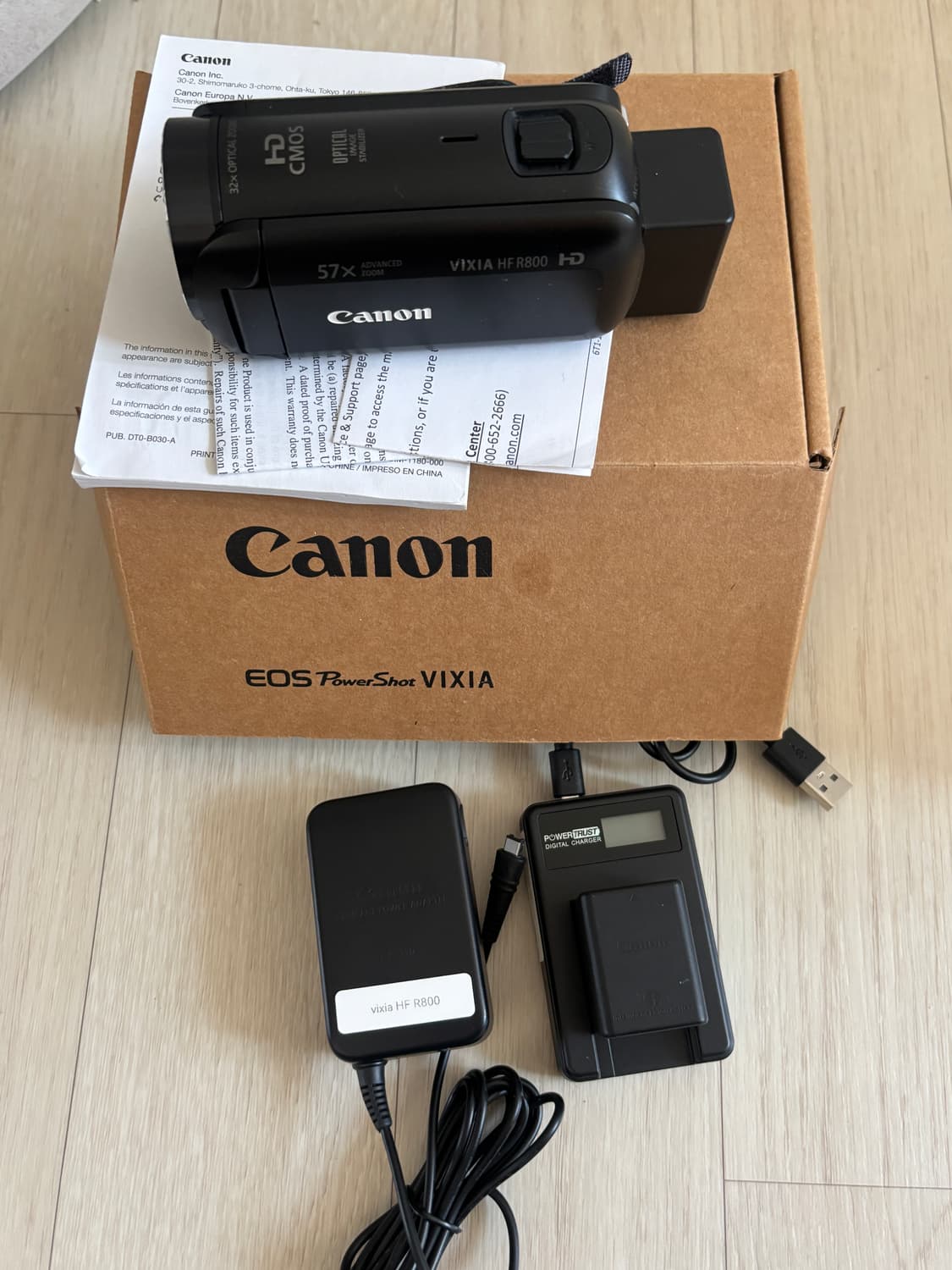 캐논 빅시아 800 캠코더 상품이미지1