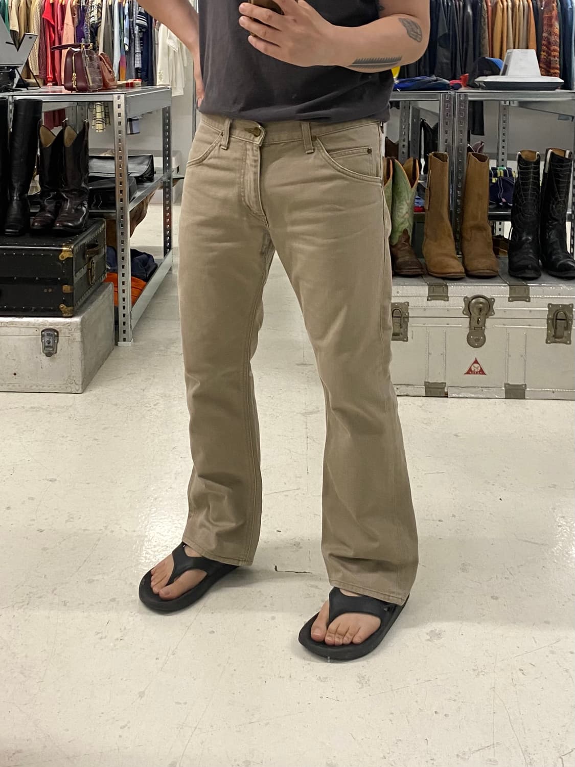 LEE boots-cut denim pants 리 부츠컷 데님 팬츠 상품이미지2