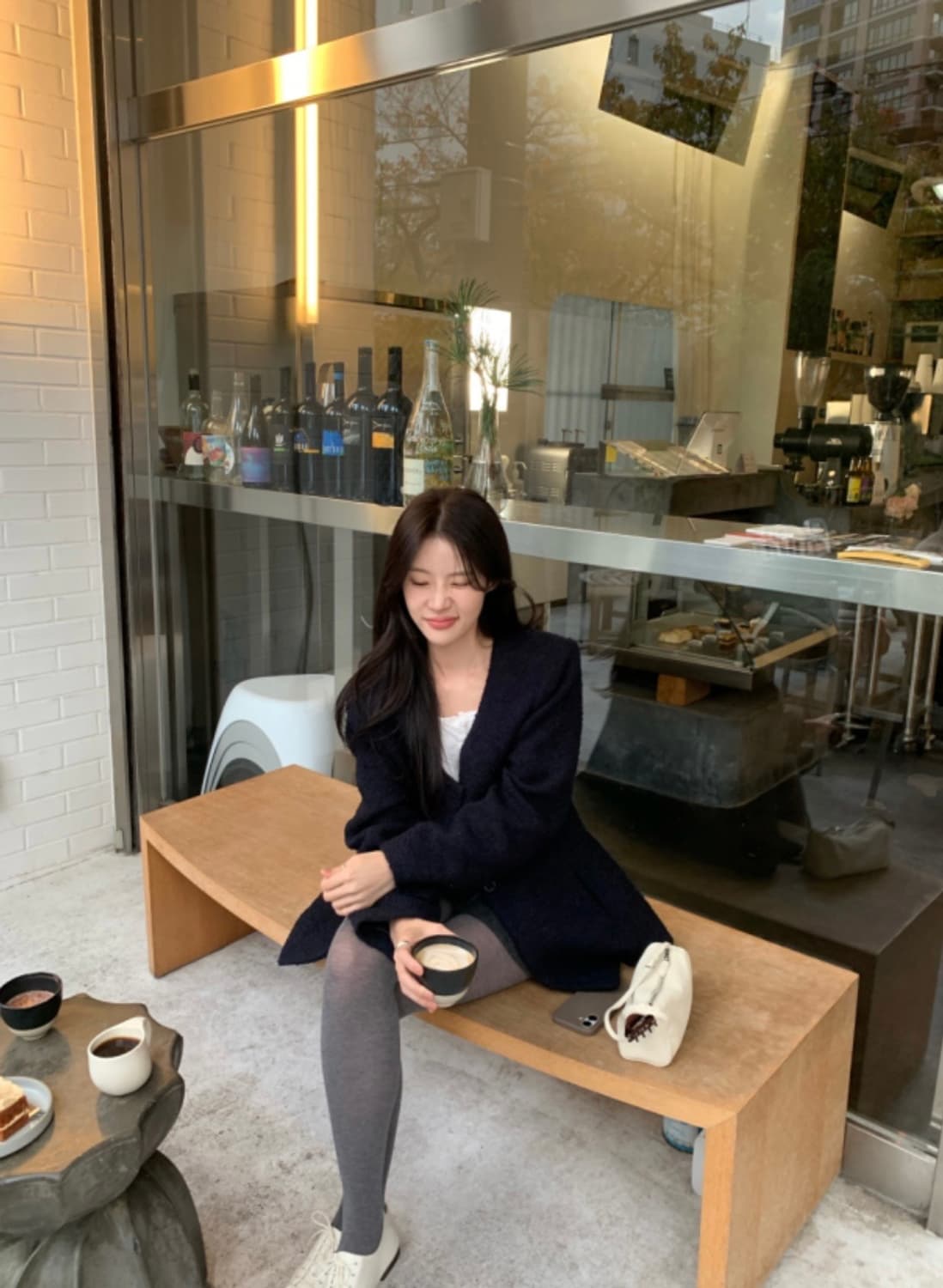 레이지샵 Tap boucle jk 부클 트위드 자켓 상품이미지5