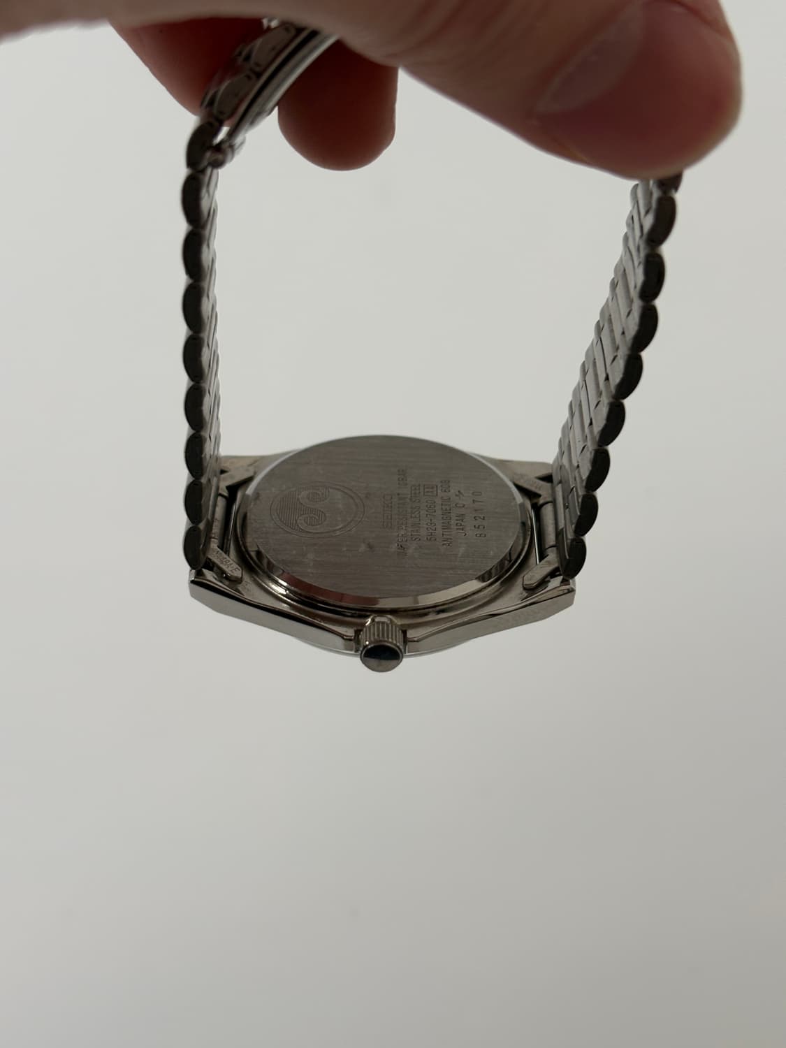 1980s Snowflake Dial Silver Quartz 상품이미지9