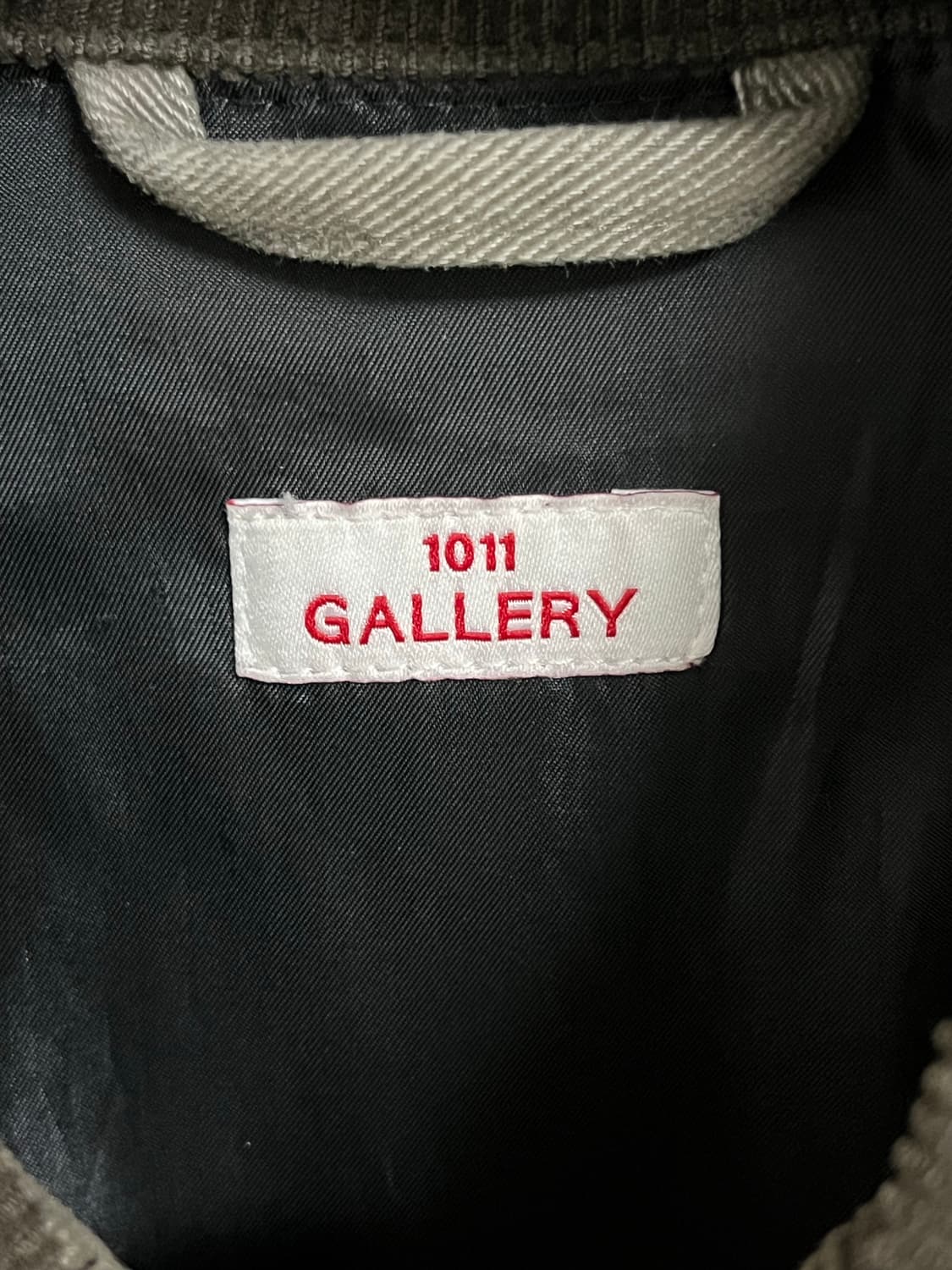 1011갤러리 Gallery work jacket-washed khaki 상품이미지4