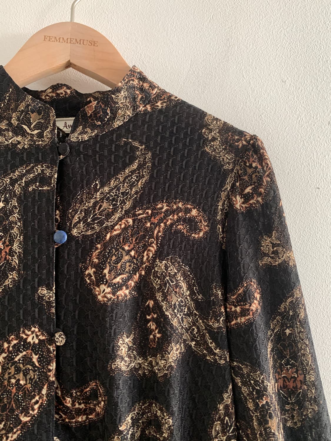 (Vintage)antique china collar shirts dre 상품이미지4