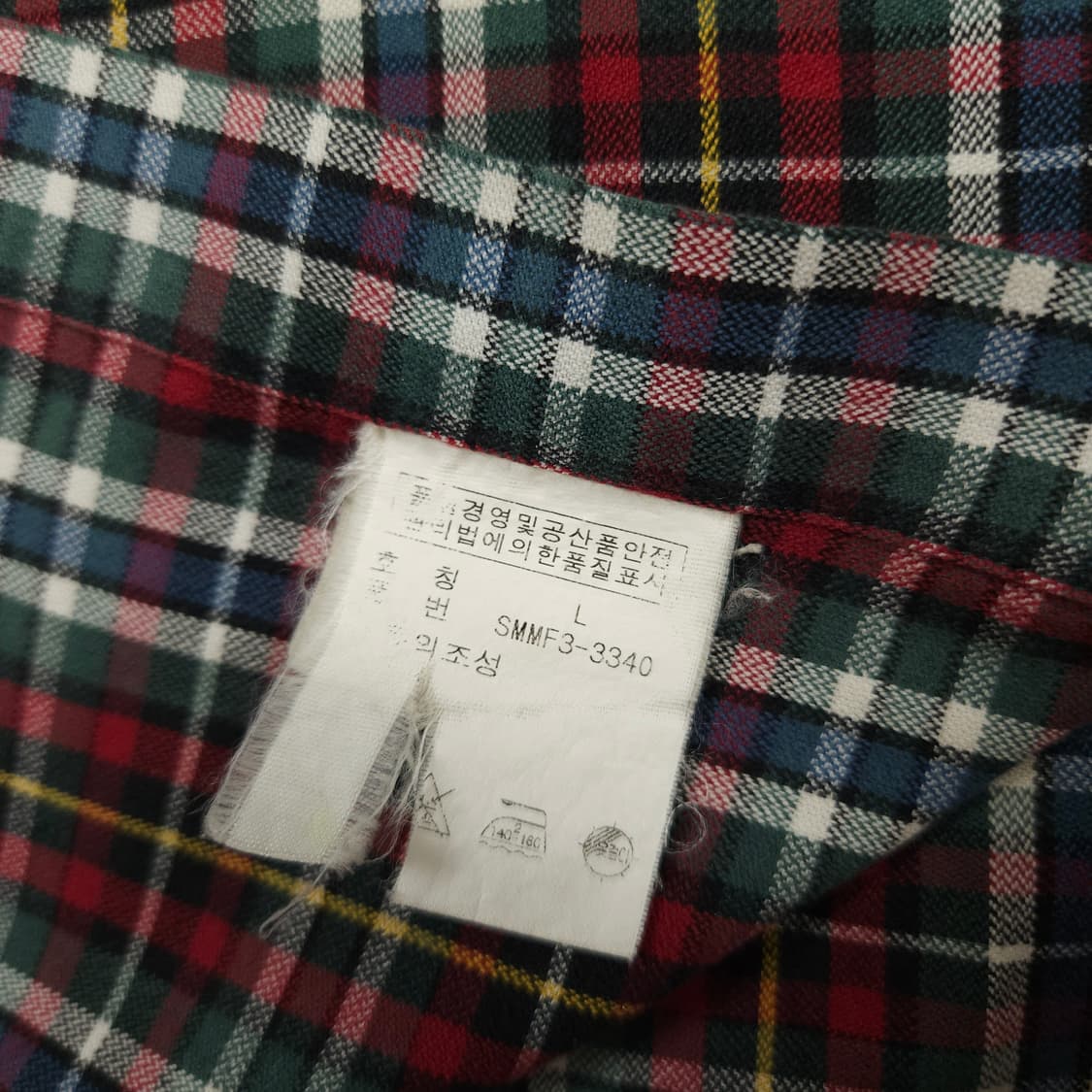 XL(105) 폴로랄프로렌 크리스마스 타탄체크셔츠 상품이미지6