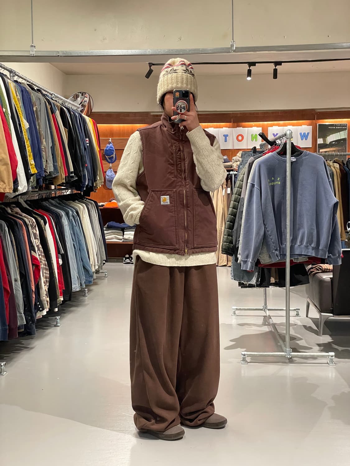 칼하트 WIP 쉐르파 베스트 조끼 상품이미지3