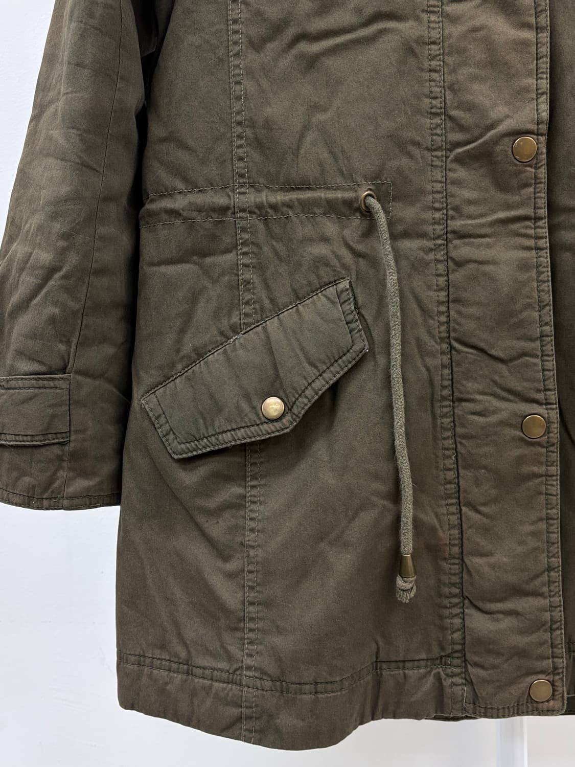빈티지 카키 야상 자켓 점퍼 상품이미지8