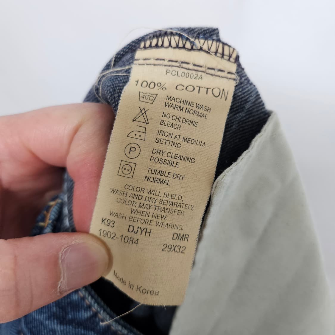 리바이스 1902 와이드 데님팬츠 28 상품이미지7