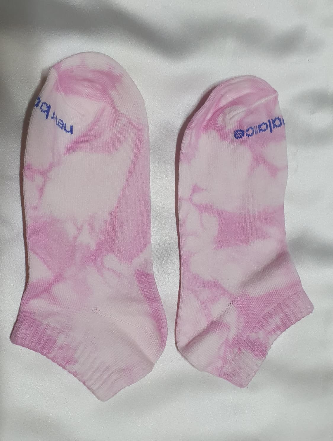 3컬레 가격이예요~ 블루 핑크 그린 뉴발란스 물나염 타이다이  단목 양말 상품이미지8