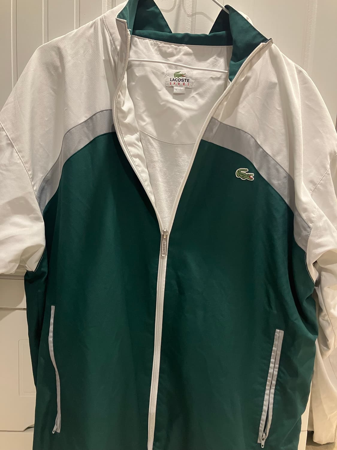 라코스테 올드스쿨 바람막이 자켓 상품이미지3