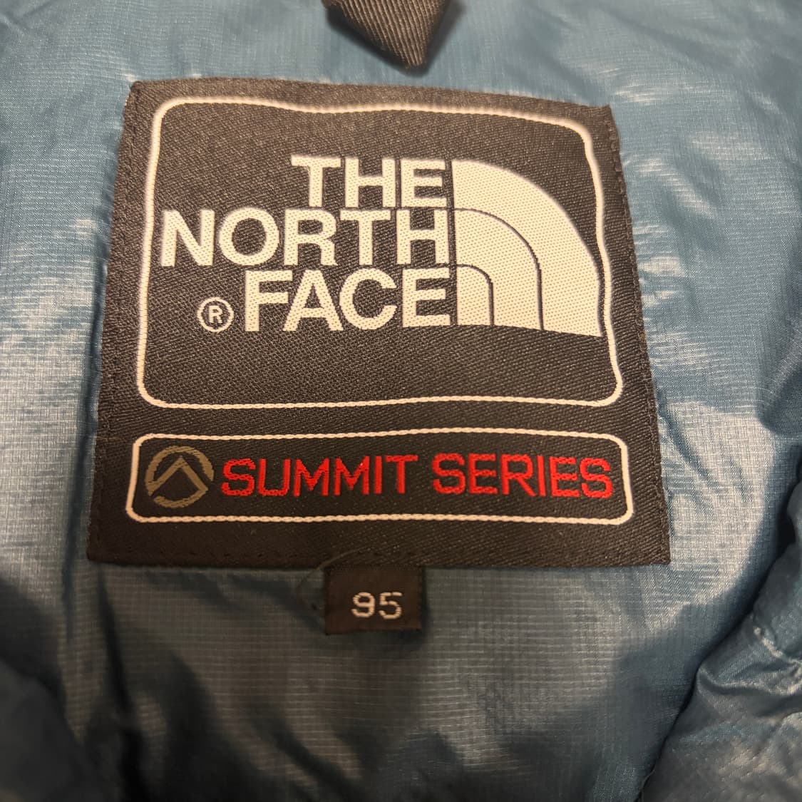 노스페이스 써밋 실버라벨 아콘카구아 청록 패딩 상품이미지3